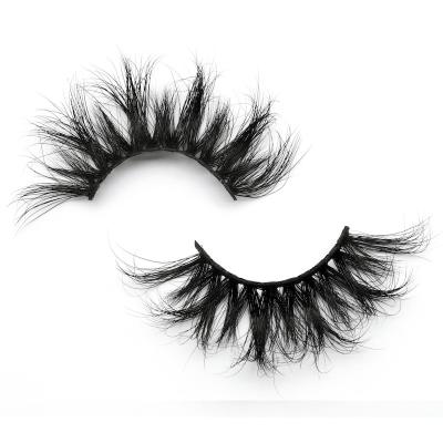 Κίνα λουρίδα φυσικό ψεύτικο Eyelashes 22mm προς πώληση