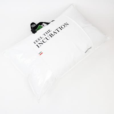 China Recyclable pillow bag with zipper bag for pillow for sale