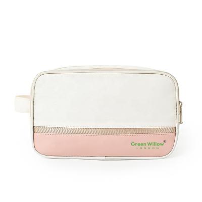 China Lady Branded Custom Toiletries Bag Separation Dry Wet Bag for sale