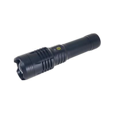 China USB Input/Output Wholesale 1400 Lumen 20W LED Li-ion Battery Zoomable Aluminum Led Flashlight for sale