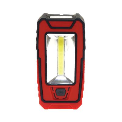 China Wholesale Hot Selling ABS Led Portable Work Lamp COB 3AAA Battery Working Light For Workshop for sale