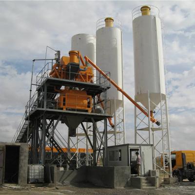 China Construction worksÂ   Concrete-mix concrete batching plant with PLC control system for sale for sale