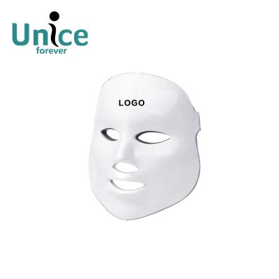 China Wholesale Dye Removal Beauty Care Cordless 7 Color Led Mask Facial Colorful Light Therapy Led Face Mask Led Therapy Facial Mask for sale