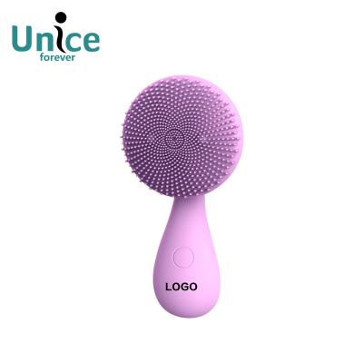 China New Design Magnetic Portable Electric Vibration Household DEEP CLEANING Facial Cleansing Brush for sale