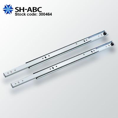 China Single extension and double extension are available 27mm mini slide rail for sale