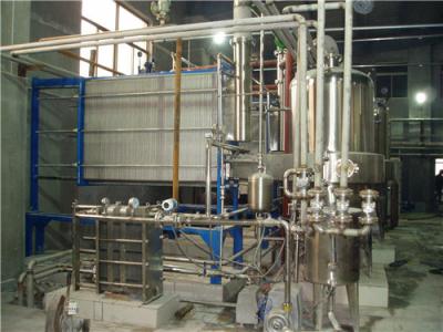 China Plate TVR Thermal Vapor Recompression Evaporator Fit Citric Acid Beverage Industry for sale