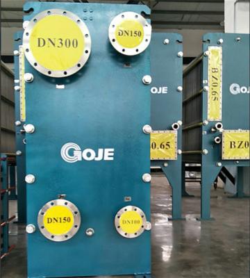 China Unit Water Cooled Plate Heat Exchanger Dismountable Heavy Calibre Techbologie for sale