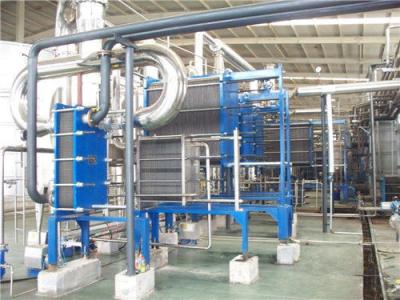 China Rising Falling Film Multiple Effect Evaporation System For Herbs Make Up Industrial for sale