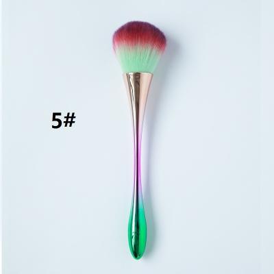 China Wholesale Smudge Brush Tumbler Dust Blusher Brush Makeup Brush Nail Enhancement Cleaning Dust Brush for sale