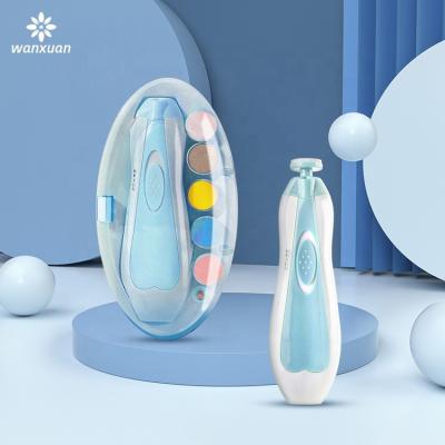 China ABS 2022 Child Trimming Folder Nail Cutter Clipper Baby Wholesale Items For Baby Electric Nail Trimmer for sale