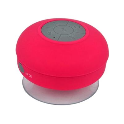 China 2021 Hot Selling Version Shower Wireless Mini Cup Portable Waterproof Outdoor Colorful Suction Cup Bluetooth Speaker Suction Mic for sale