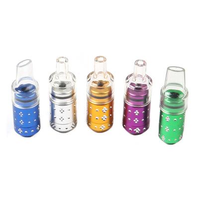 China Minimalist JR one hitter dry herb smoking pipe stars small and mini dots metal smoking pipe dry herb pipe for sale