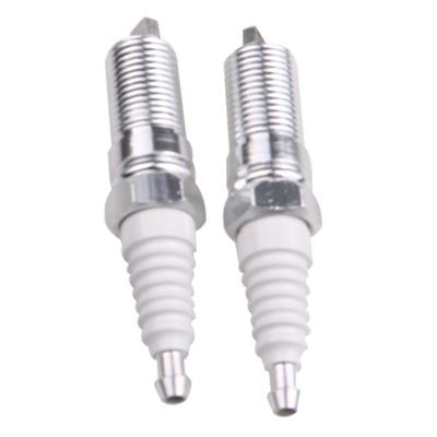 China Factory direct sales 76mm spark plug shape metal smoking pipe spark plug minimalist dry tobacco pipe for sale