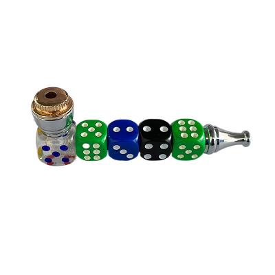 China JR Minimalist portable metal dies smoke tube metal aluminum alloy dokha pipes smoking pipe die for sale