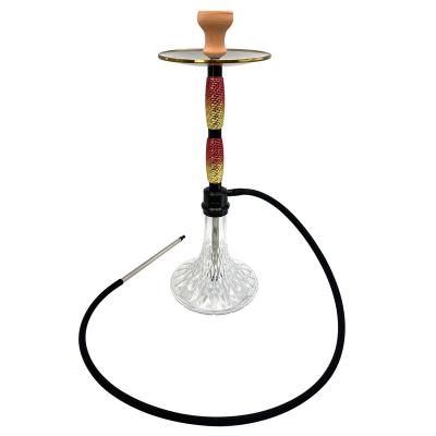 China Factory Wholesale Portable Gold Stainless Steel Hookah Hookah Set Hookah Shisha Chicha Hookah Set and for sale