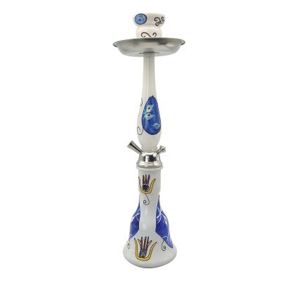 China JR Portable Single Hose Metal Hookah Hookah Factory Price Graffiti Hookah Stainless Steel Smoking Glass Doodle for sale