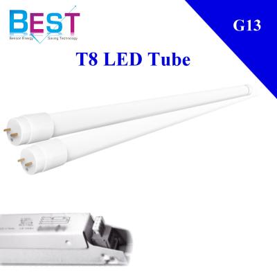 China Warehouse T8 LED Tube Light; Retrofit T8 led tube light; Suitable electronic T8 ballast for sale