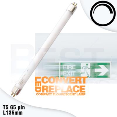 China Desktop Dimmable T5 LED Tube 136mm; LED Retrofit T5 4W Fluorescent Tube for sale