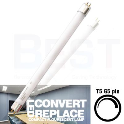 China Office t5 led 2F 3F 4F 5F tube; t5 led tube compatible electronic ballast; dimmable tube with driver for sale