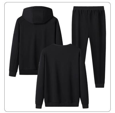 China New style cotton QUICK DRY sport hoodies and tracksuit set zipper up hoodies set sweatsuit set for men for sale