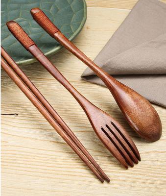 China Sustainable Eco Friendly Disposable Wooden Cutlery Manufactory Wooden Utensils for sale