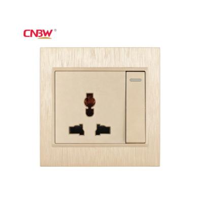 China Wholesale Residential / Multipurpose Universal Electric Wall Mount Multi Power Socket Outlet Outlet for sale