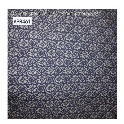 China Organic APR460, APR461, APR513 COTTON/SPAN POPLIN PRINT WITH READY STOCK for sale