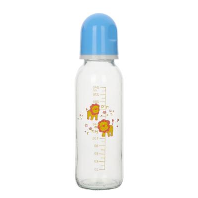 China Cheap factory price bpa free baby bottle bpa free glass 240ml/8oz baby bottle for sale