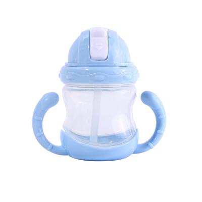 China BPA Free Wholesale 180ml PP Baby Training Bottle Baby Training Sippy Cup for sale