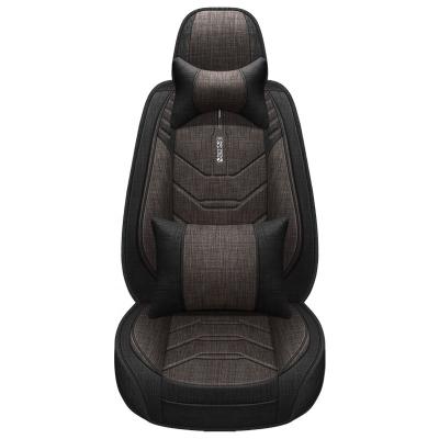 China Sports Car seat cover, full set of luxury car seat cover, linen, all-season general, Nissan, Toyota, interior decoration supplies for sale