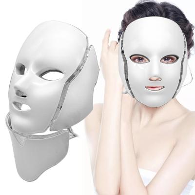 China Skin Tightening LED Light Mask Professional Facial Facial Beauty Led Mask Photon Skin Rejuvenation for sale