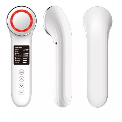 China 2022 Newest EMS LED RF Facial Roller Face Lift Massager Car Body Slimming Massager Weight Loss for sale