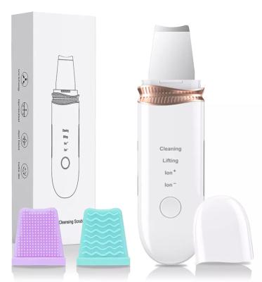 China 2021 DEEPLY CLEANING Skin Ultrasonic Scrubber for Beauty and Personal Care Face Peeling Sonic Ultrasonic Shovel for sale