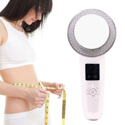 China Anti-puffiness 6 in 1 body slimming instrument multifunctional massage fat loss machine with LED color for sale