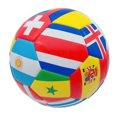 China Promotional PE / Argentina size 5 class soccer ball ball football 32 panels World European South American match promotion for sale