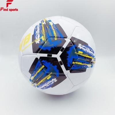 China Football traning / 4 PE class 2020 brands promotional soccer ball size 5 3 stitching machine soccer ball BSCI factory for sale