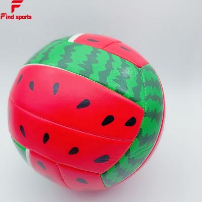 China School Ball Watermelon Beach Volleyball Ball Size 1 Size 5 Cute Promotion Ball For Kids Party Toys for sale