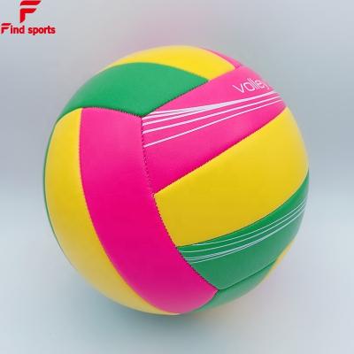 China School ball wholesales size 5 soft touch volley ball uniform indoor or outdoor printed design beach volleyball uniform logo for sale