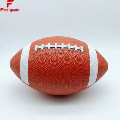 China Training Custom Classic Rubber American Football Ball Size 9, 6,3,1 for sale