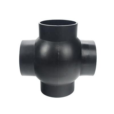 China Water and Gas Plant Outlet Windproof PE HDPE Welding Pipe Fittings for Sewage for sale