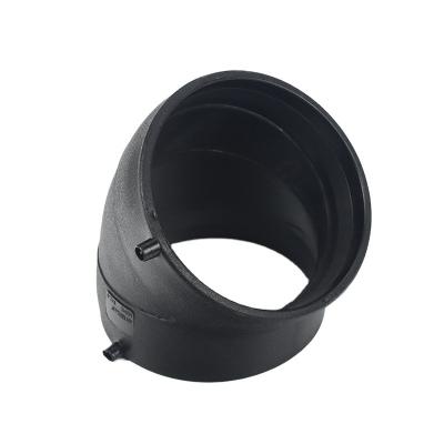 China Inexpensive Durable ODM Water And Gas HDPE Polyethylene Electrofusion Unbreakable Vertical Drainage Pipe Fittings for sale