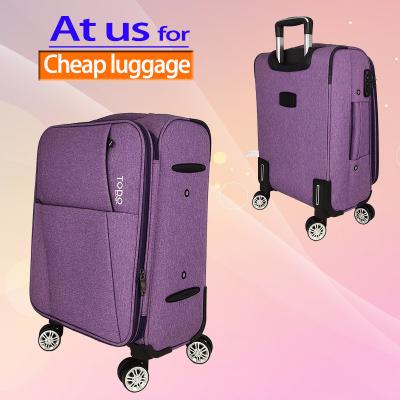 China Dongguan Cloth Luggage Supplier 1680D Oxford Cloth Nylon Waterproof Hand Moving Bags Polyester Trolley Luggage Case Wholesale for sale