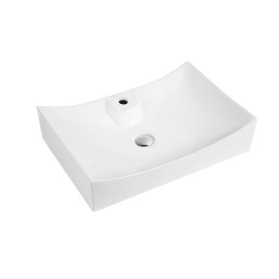 China High Quality Rectangle Bathroom Modern Hot Selling Modern Ceramic Sink for sale