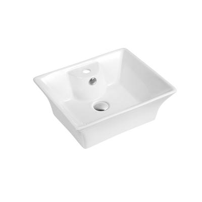 China China Factory Modern Bathroom Interior Countertop Ceramic Sink for sale