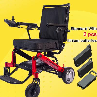 China Power Electric Wheelchair Rehabilitation Therapy Supplies PAGE Controller Electric Wheelchair Brushless Motor JBH 980*600*970mm for sale