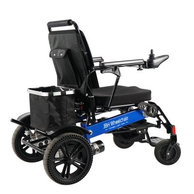 China Foldable Hot Selling Electric Power Wheelchair Power Mobility Wheelchair Folding D19 Electric Wheelchair for sale