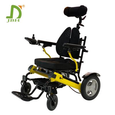 China Titanium-aluminum alloy mobolity electric wheelchair alloy disabled foldable lightweight prices in factory for sale