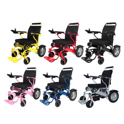 China JBH Wheelchair D09 Lightweight Portable Stair Climbing Power Chair With Comfort Pedal for sale