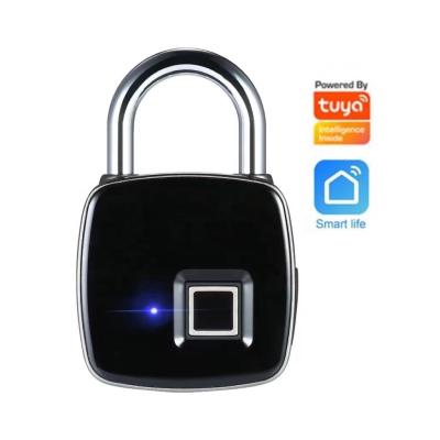 China Small Luggage Zinc Alloy Bag Stainless Steel RFID Padlock High Security Tuya Smart Wifi Travel padDoor lock for sale