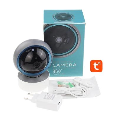 China Smart Home TUYA Human Motion Tracking Mini 1080P HD Indoor Wifi Camera PTZ Camera Home Security 1080P Wifi IP Camera for sale